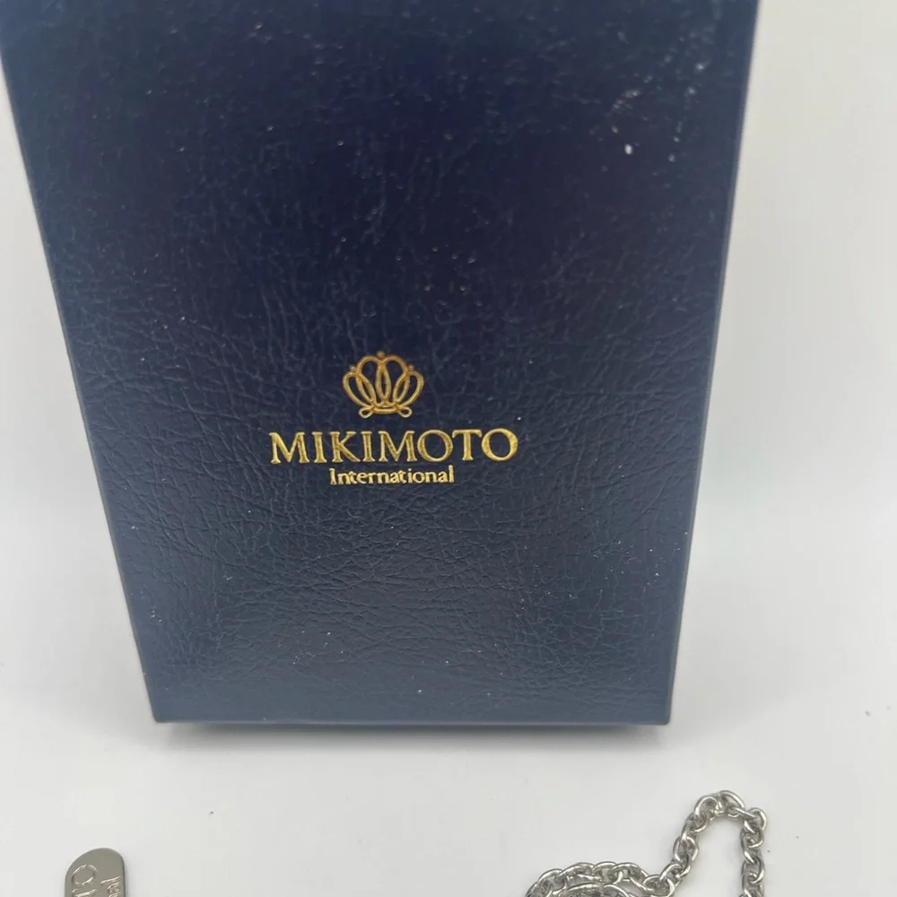 Mikimoto Silver Key and Card Holder
